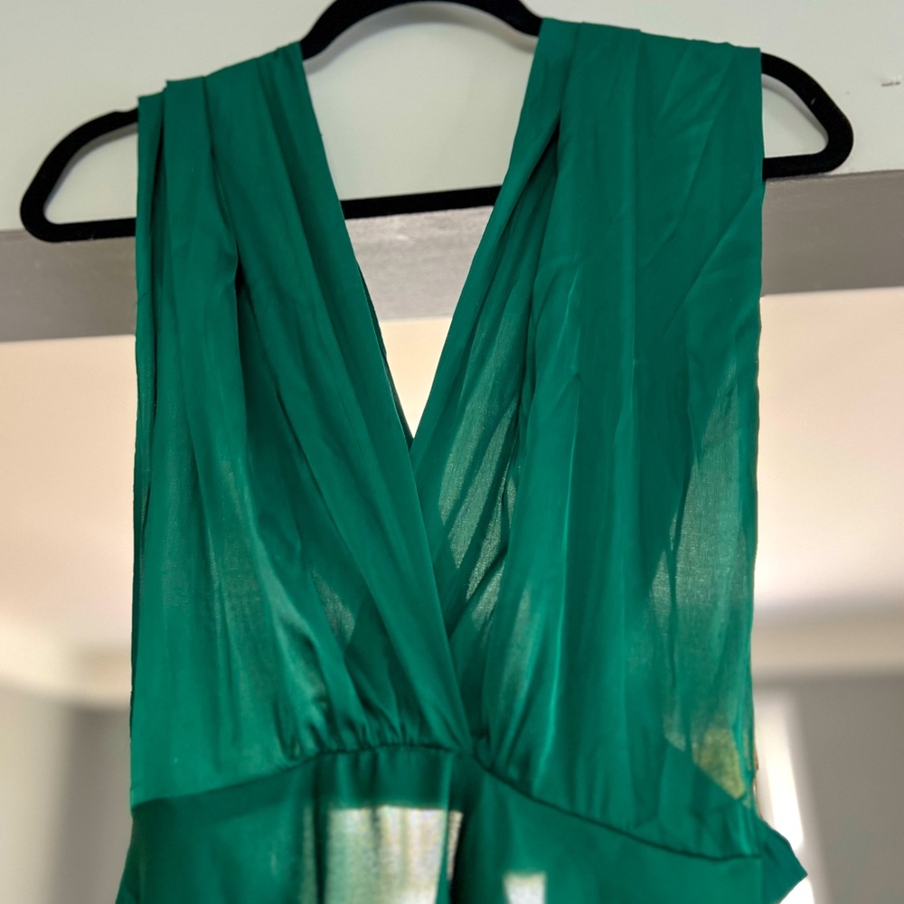 Floor length gown